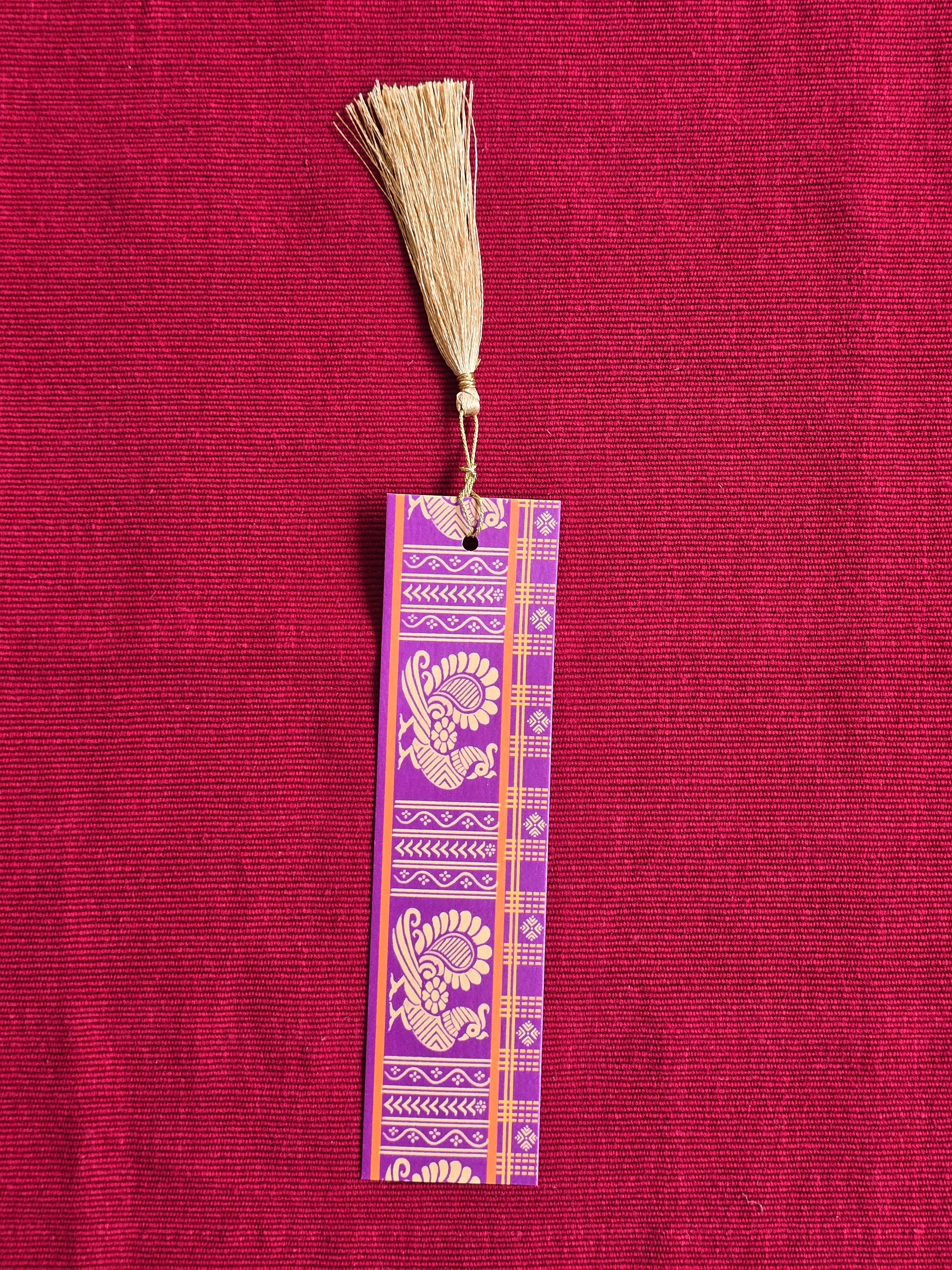 Checkered Peacock (Magenta)