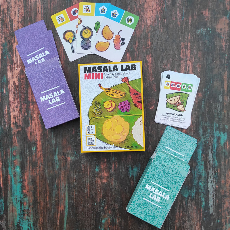 MASALA LAB MINI-CARD GAME