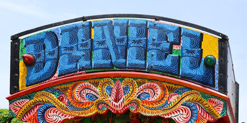India Street Lettering