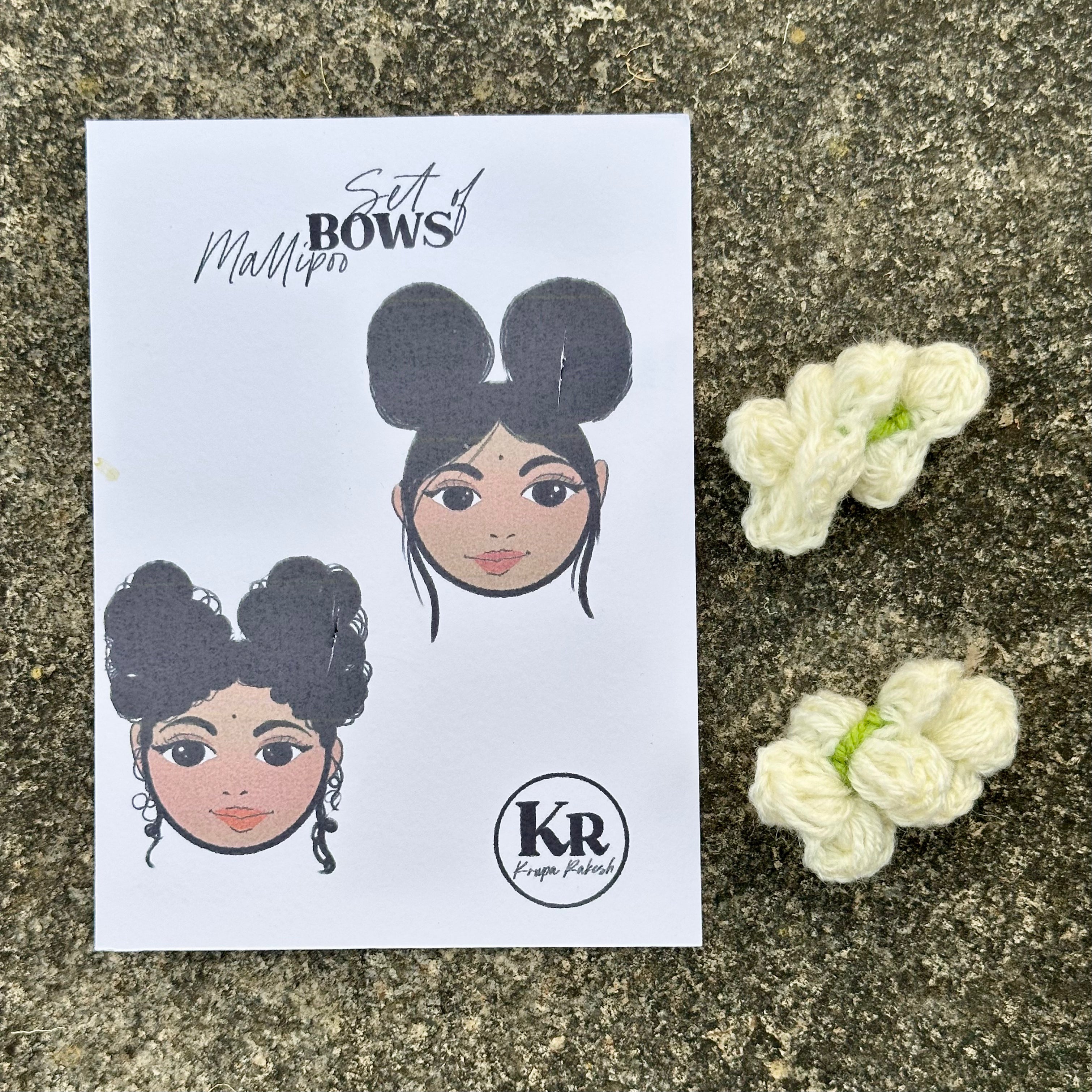 Mallipoo clips set