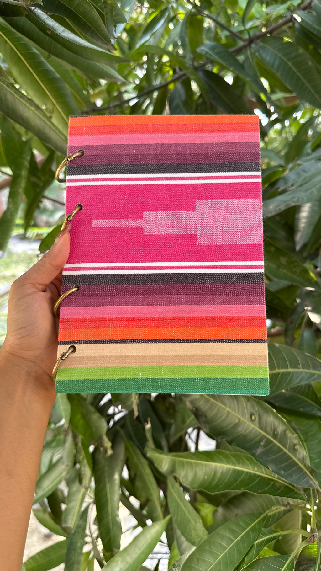 Jamakalam A5 Fabric Journal