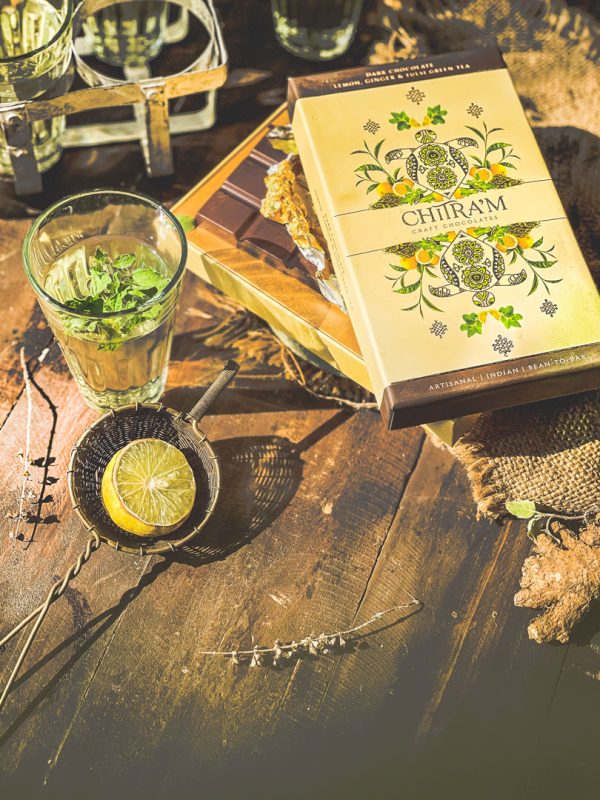 Lemon, Ginger and Tulsi Green Tea