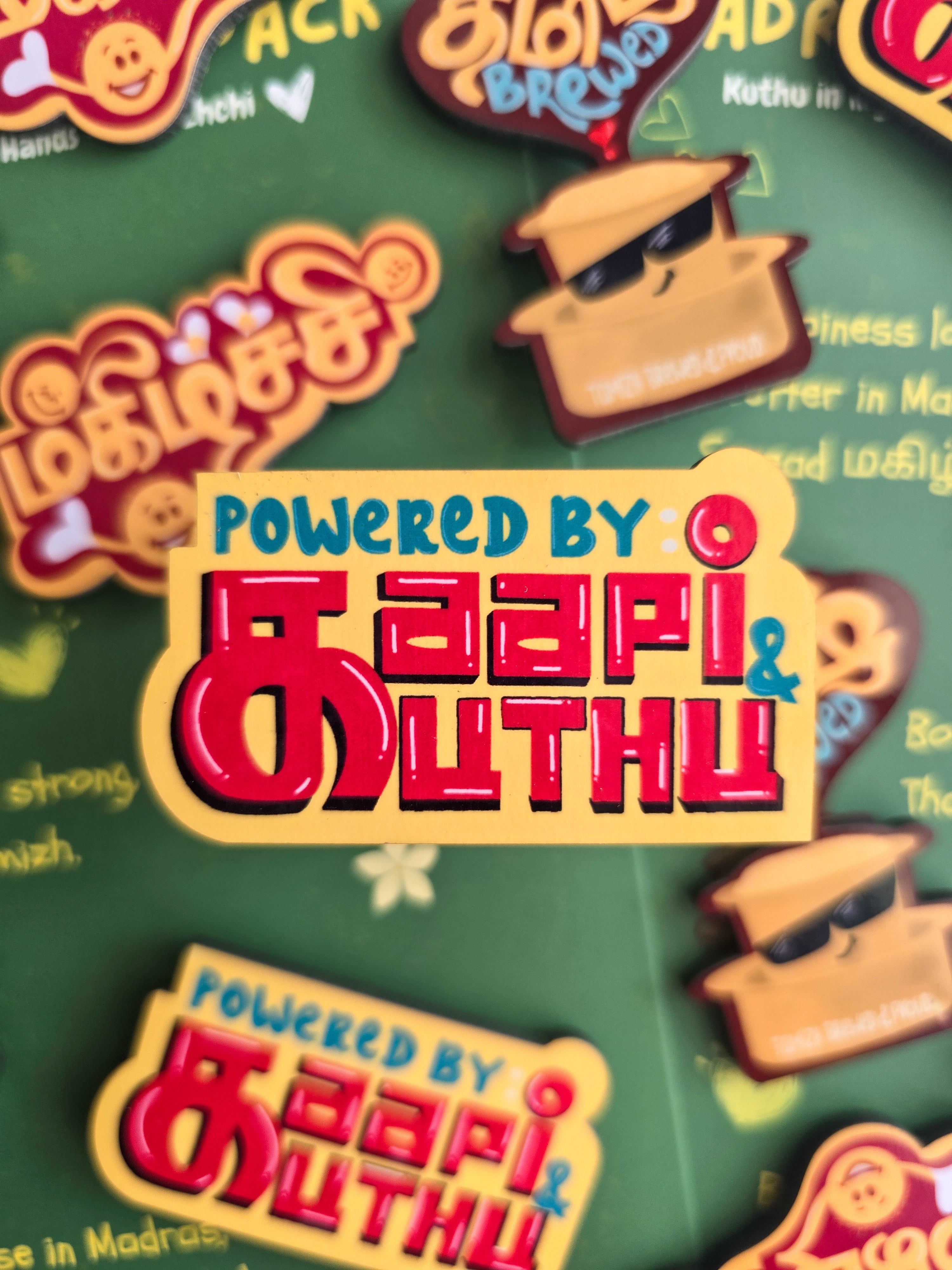 Kaapi & Kuthu Brooch Pin