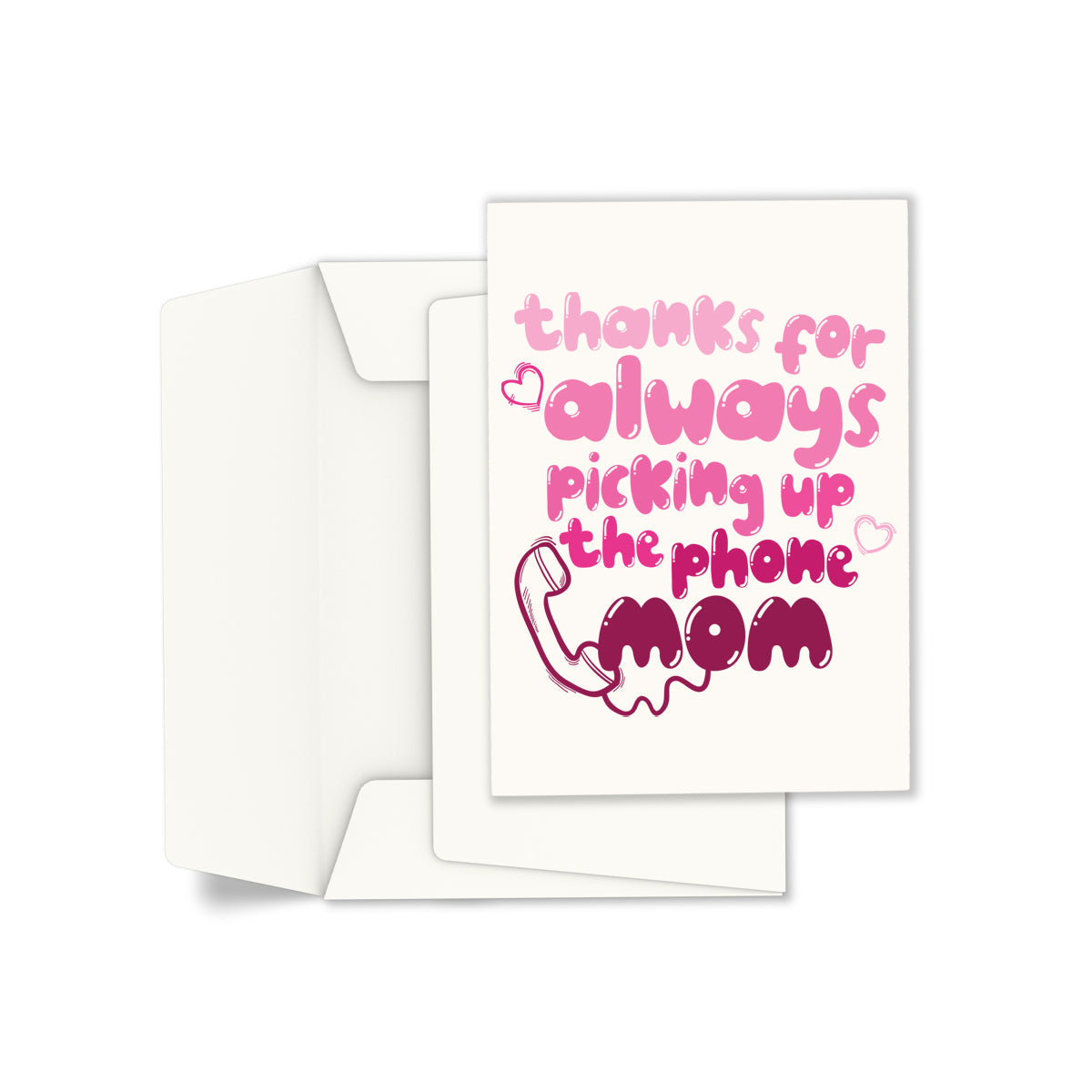 Mom’s hotline greeting card