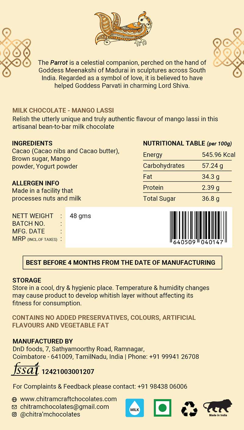 Mango Lassi Milk Chocolate