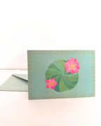 Lotus Pond Greeting Card