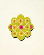Kolam Magnet- yellow
