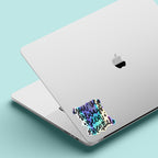 Essential vinyl sticker