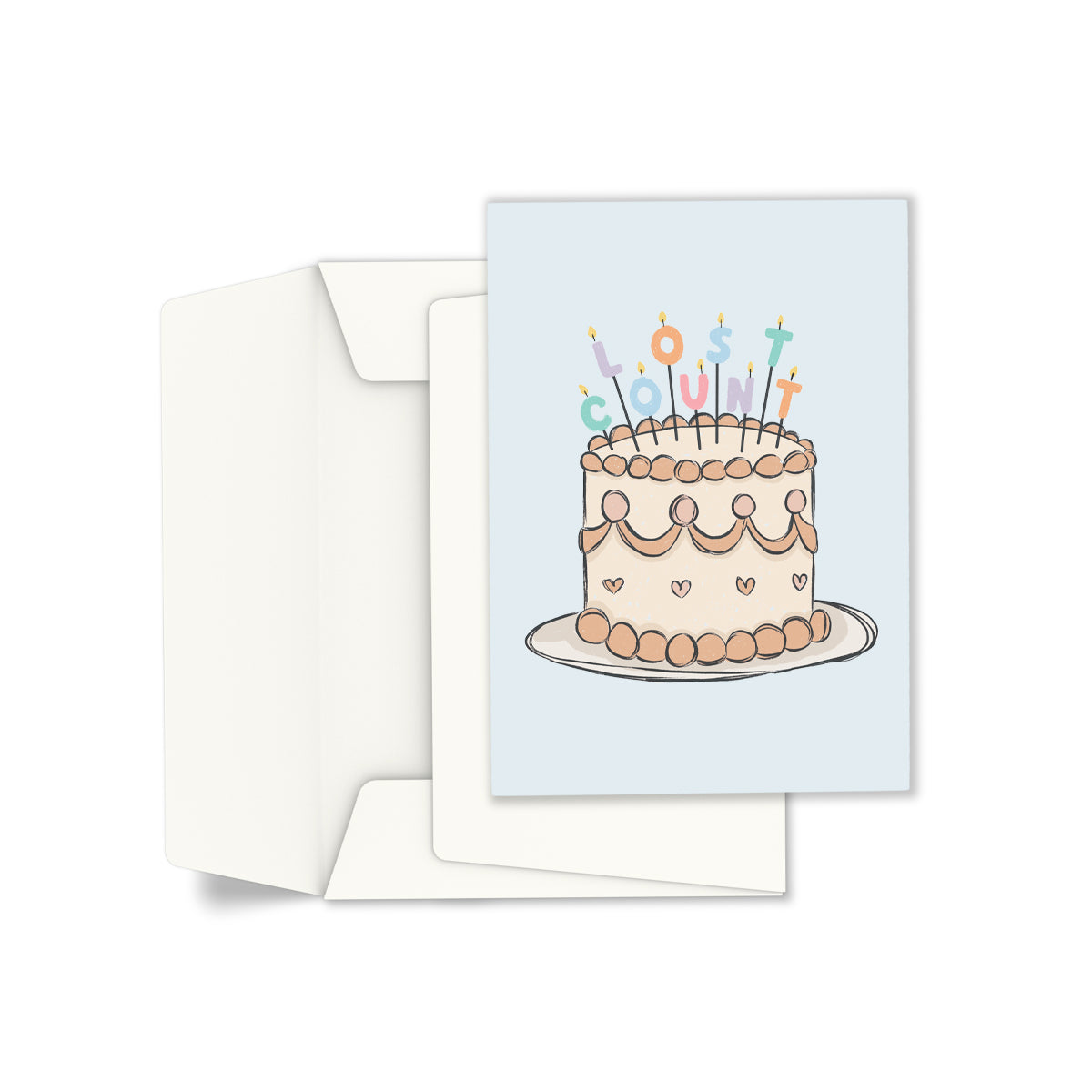 Lost count greeting card