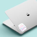 Happen vinyl sticker