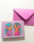 Gossip & Giggles Greeting Card