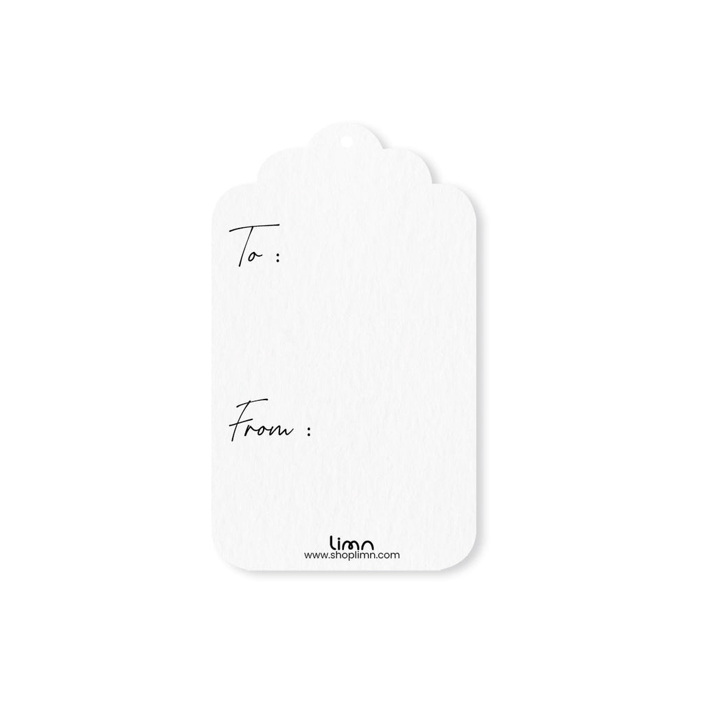 Love heart gift tag (Set of 4)