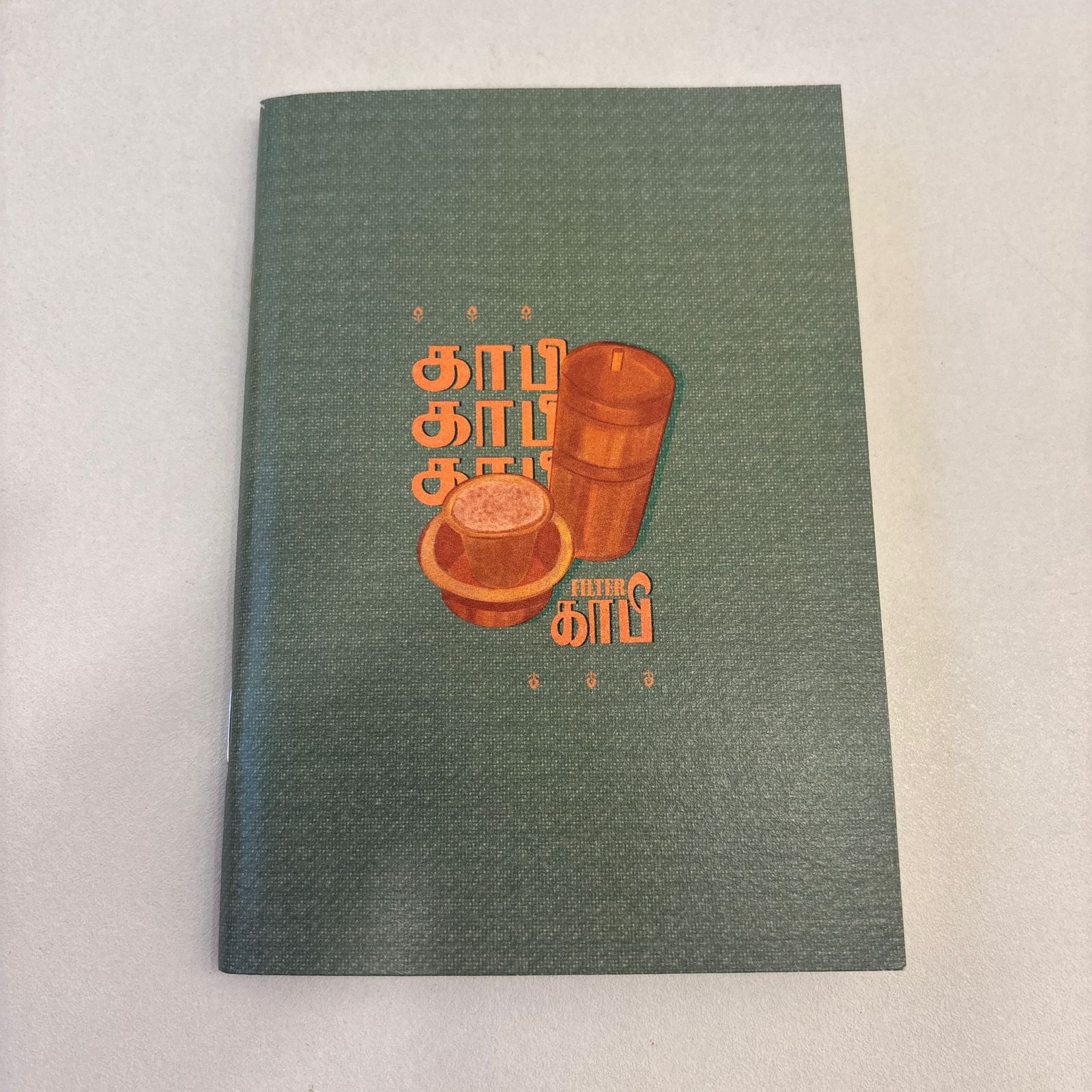 Kaapi pocket size a6 notebook