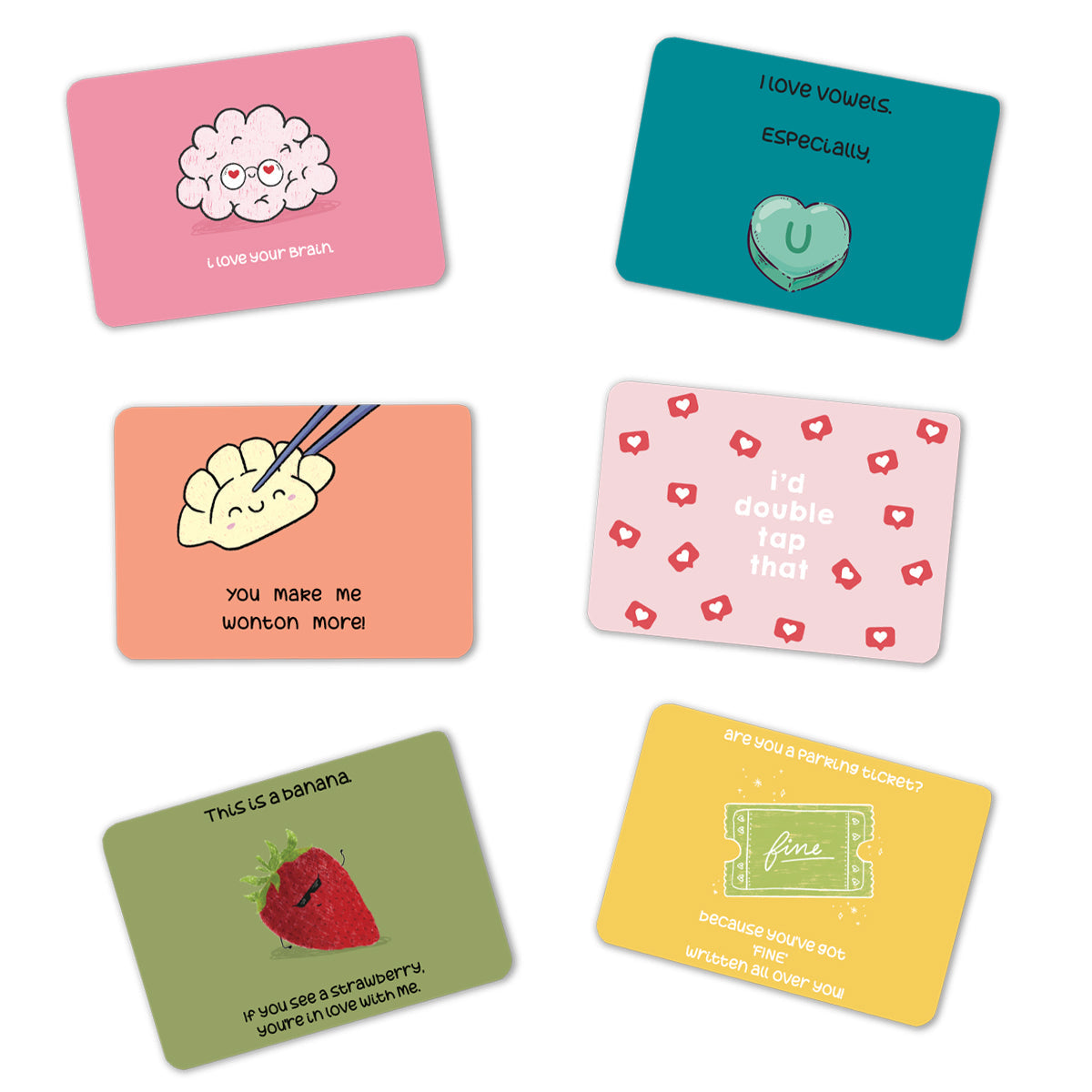 Lovey dovey chuckle cards