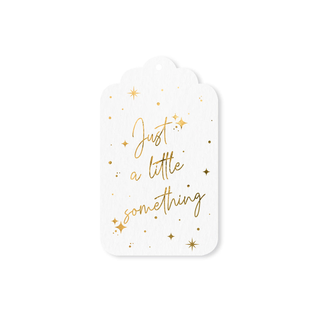 Little something gift tag (Set of 4)