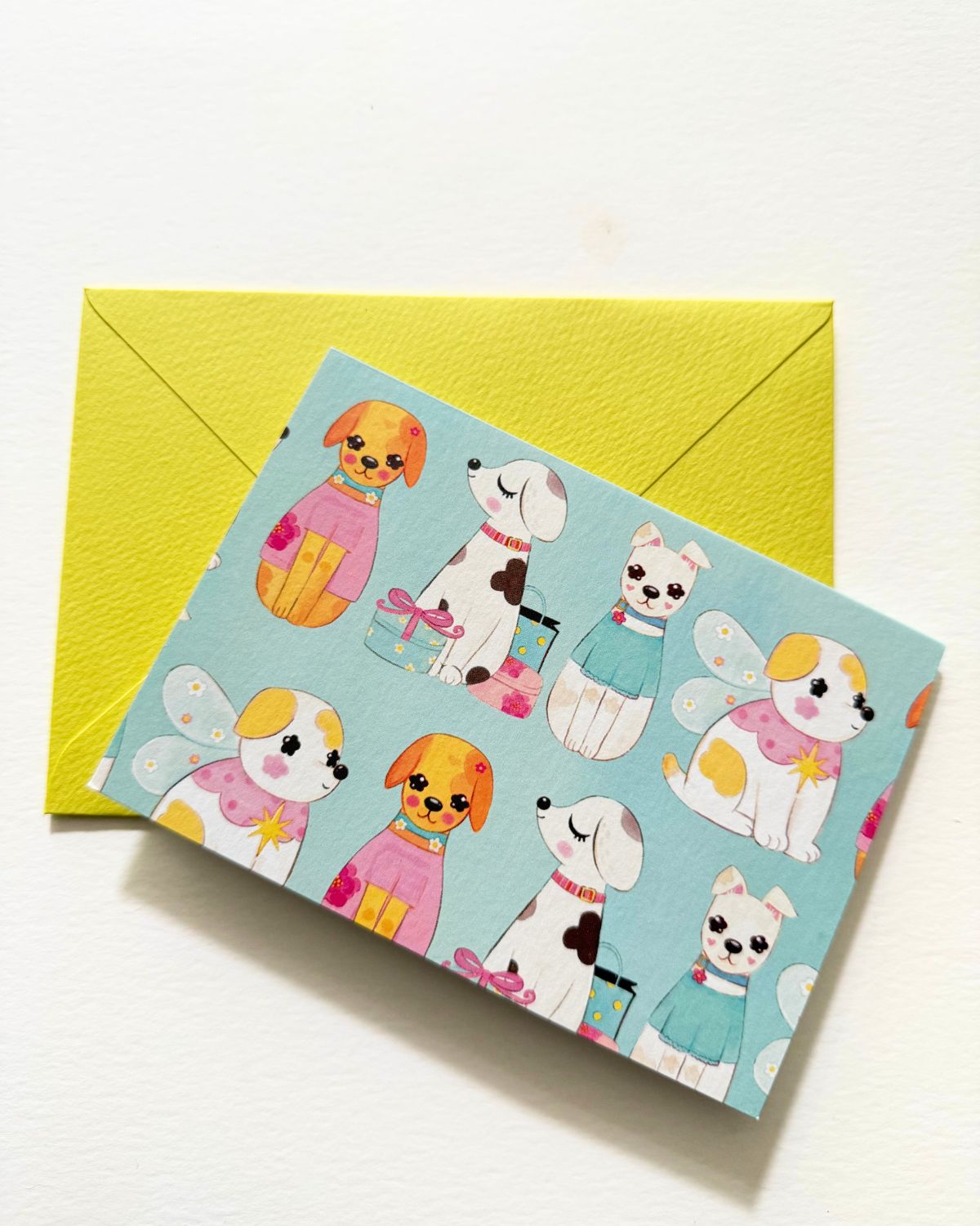 Puppy Party Greeting Card