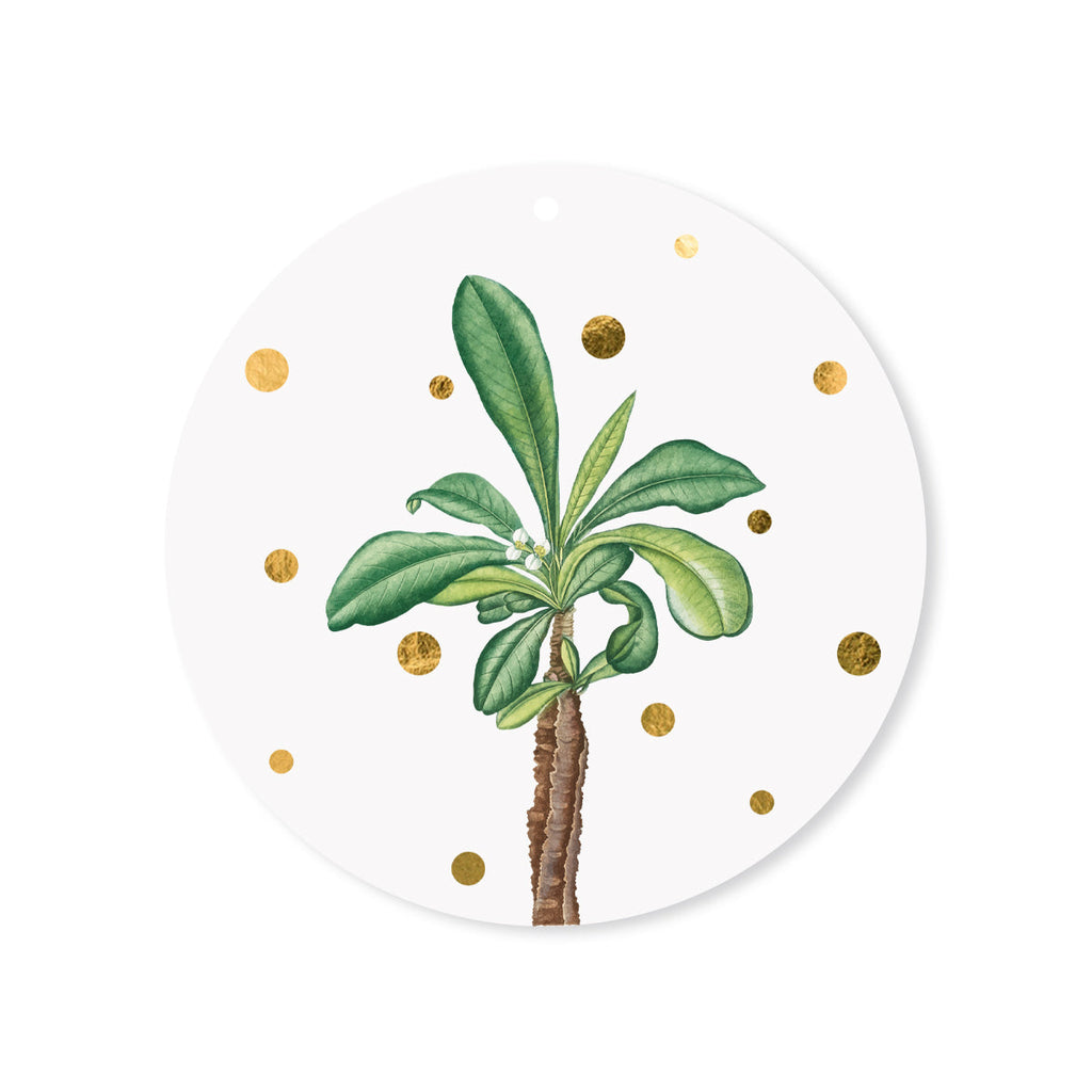Palm gift tag (Set of 4)